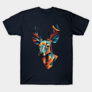 Geometric Deer T-Shirt